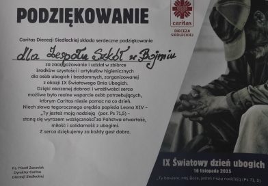 Zbiórka środków czystości