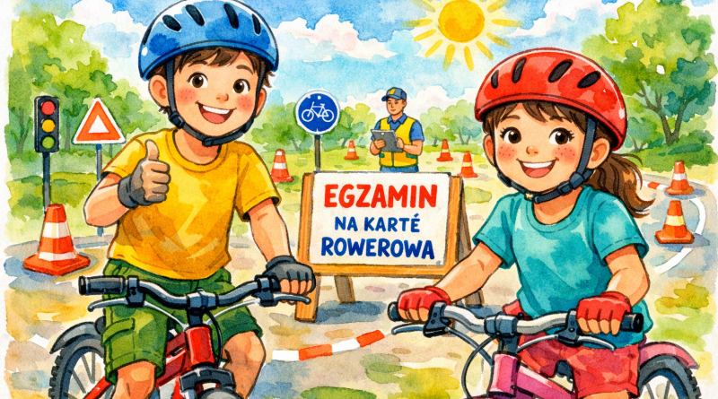 EGZAMIN NA KARTĘ ROWEROWĄ