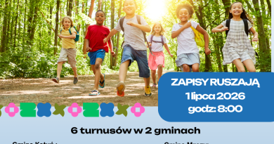 „Nie ma nudy! – sportowo-kreatywne wakacje z Mazowszem”