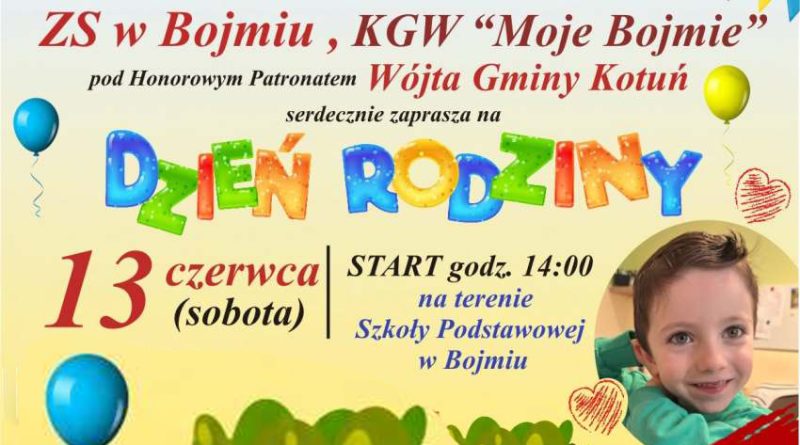 Dnia Rodziny w Bojmiu 13 czerwca 2026r.