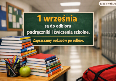 Zapraszamy rodziców po odbiór podręczników